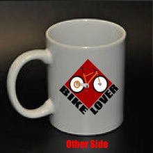 Load image into Gallery viewer, Coffee Mug Any Occasion Gifts Mug Bike Lover Ceramic Mug 11oz With White Box