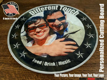 Load image into Gallery viewer, Custom Cutting Board Custom Glass Cutting Board 8" x 8"