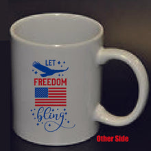 Load image into Gallery viewer, Coffee Mug Any Occasion Gifts Mug Freedom Ceramic Mug 11oz With White Box