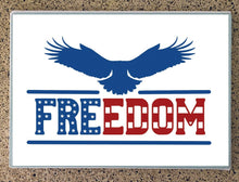 Load image into Gallery viewer, Cutting Board Glass Freedom Gift Cutting Board 8x11 Inches