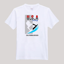 Load image into Gallery viewer, T-Shirt For Men or Women USA Surfing Beautiful HD Print T Shirt