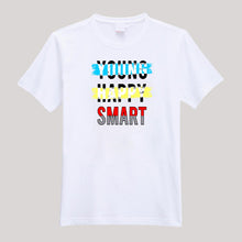 Load image into Gallery viewer, T-Shirt For Men or Women Young Happy Beautiful HD Print T Shirt