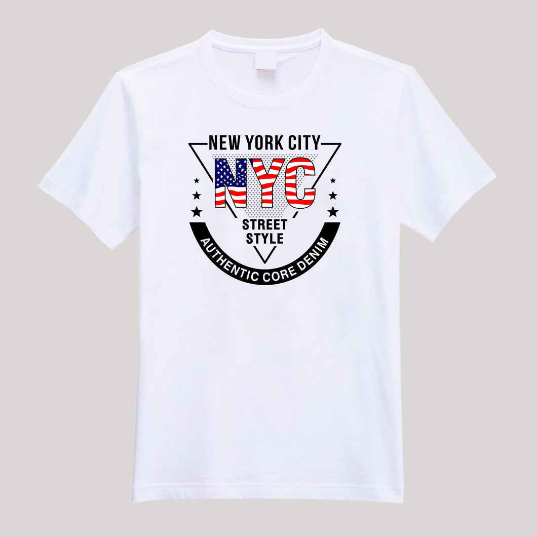 T-Shirt For Men or Women NYC Street Style  Beautiful HD Print T Shirt
