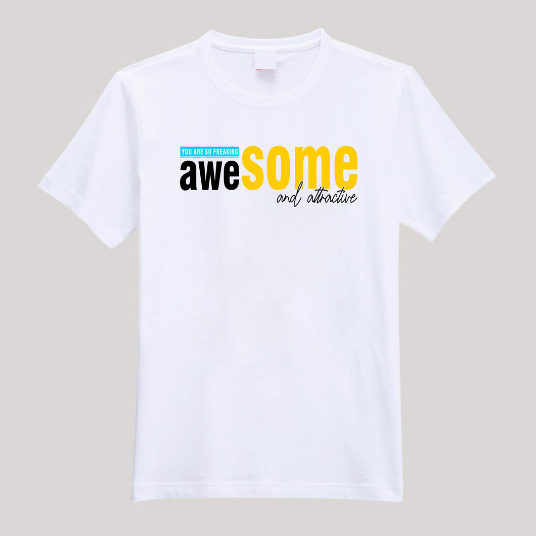 T-Shirt For Men & Women AWESOME10.5x3design Beautiful HD Print T Shirt