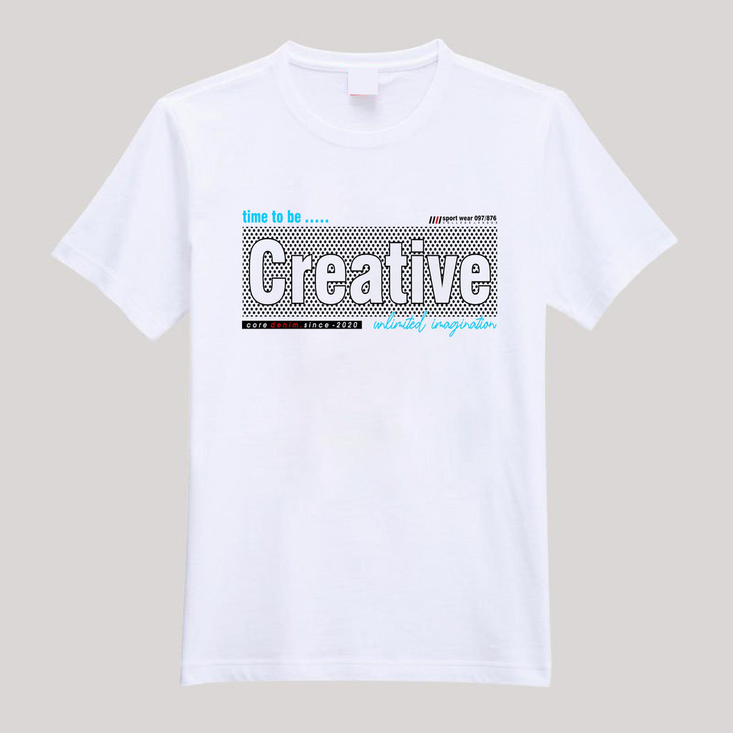T-Shirt For Men & Women CREATIVE10.5x4.5design Beautiful HD Print T Shirt