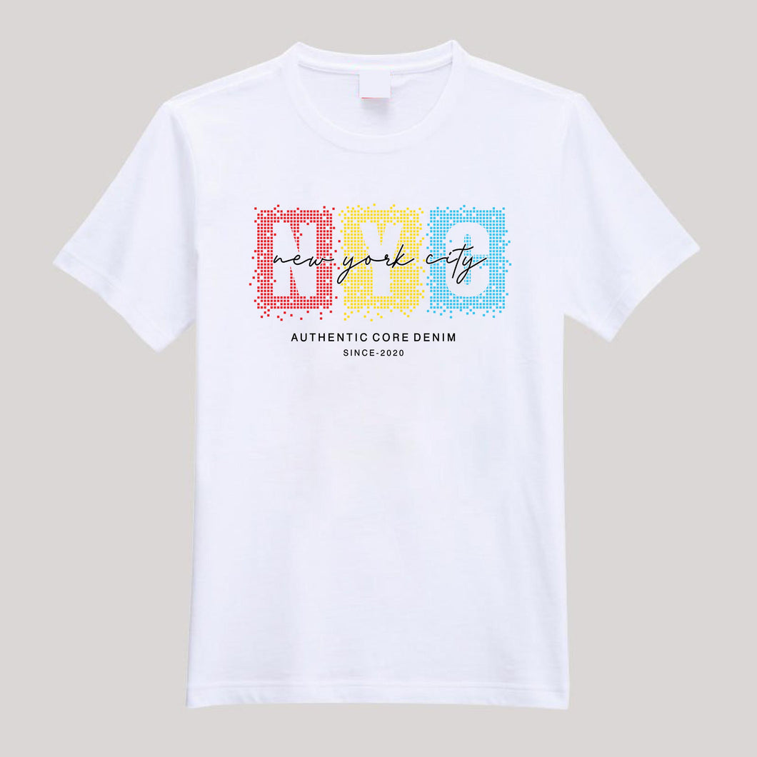 T-Shirt For Men & Women Nyc10.5x5.5design Beautiful HD Print T Shirt