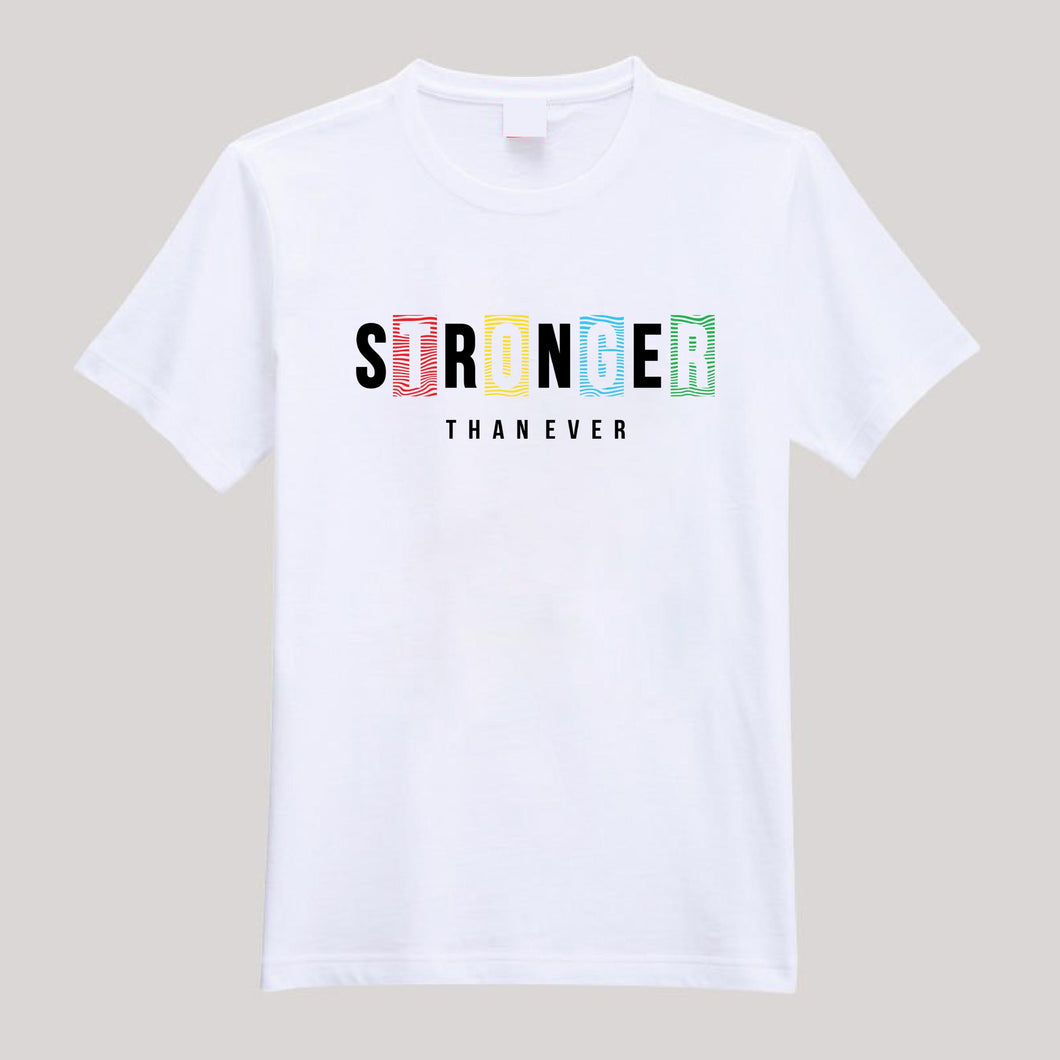 T-Shirt For Men & Women Stronger10.5x4design Beautiful HD Print T Shirt