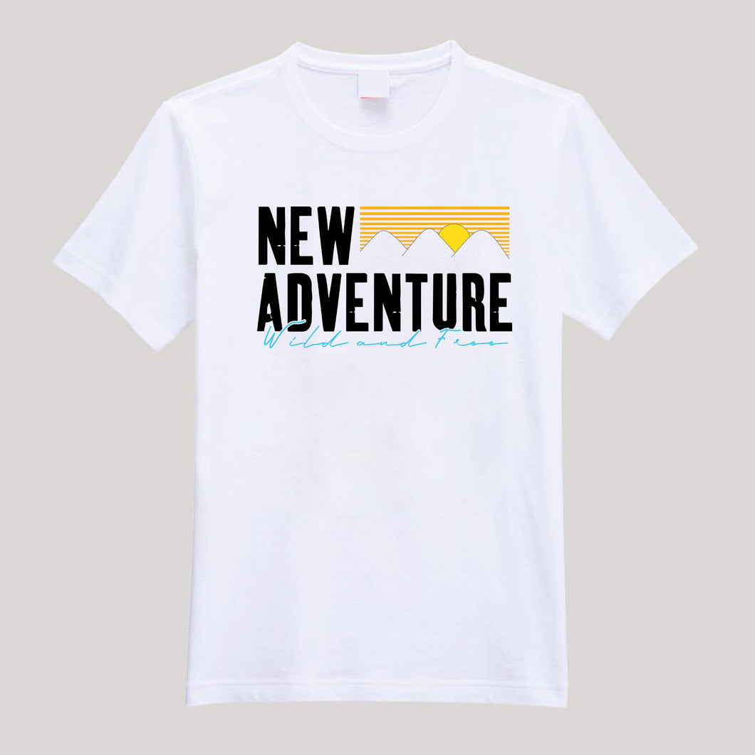 T-Shirt For Men & Women adventure10.5x5.5design Beautiful HD Print T Shirt
