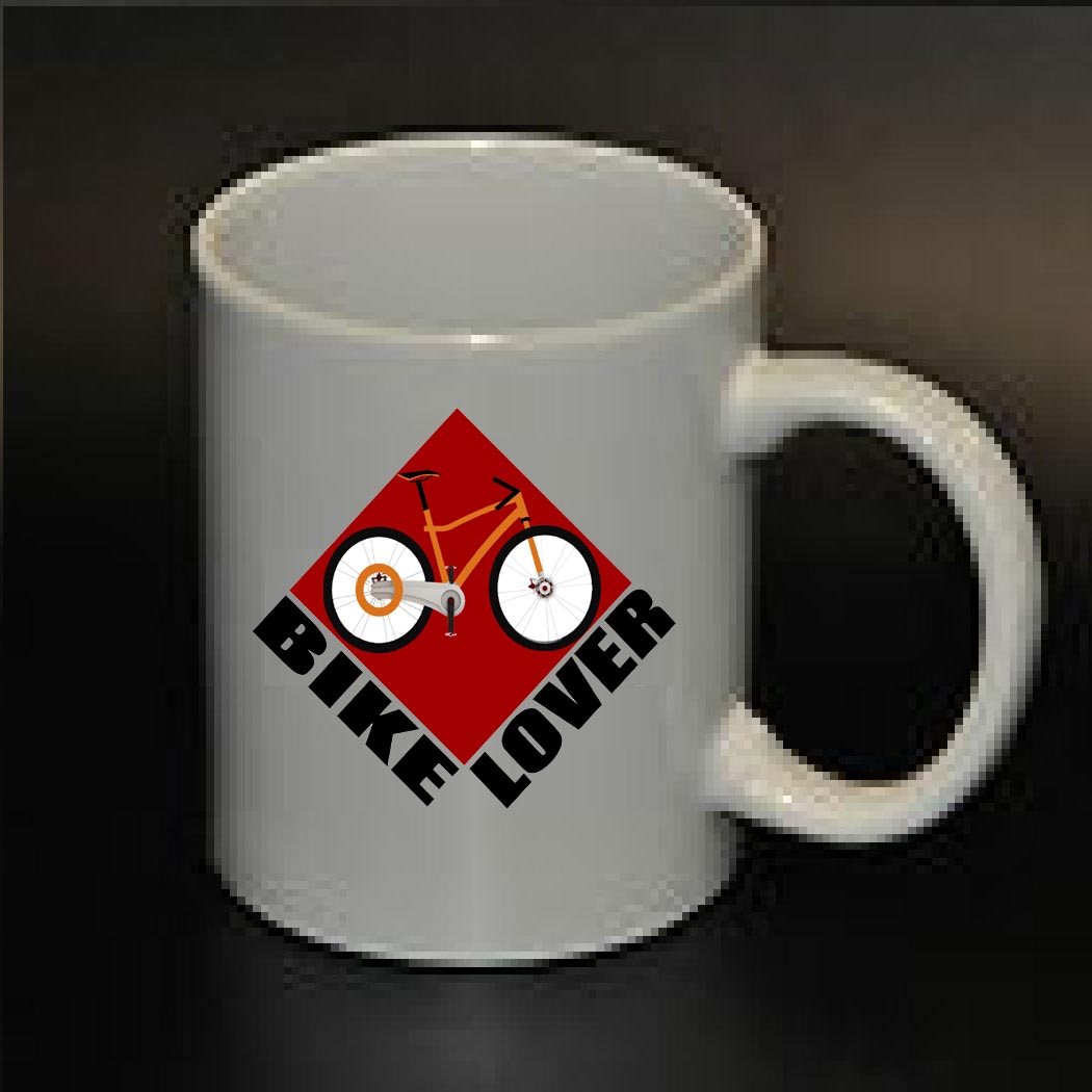 Coffee Mug Any Occasion Gifts Mug Bike Lover Ceramic Mug 11oz With White Box