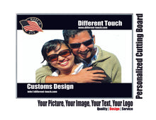 Load image into Gallery viewer, Custom Cutting Board Add Your Picture Image Text Logo To Your Cutting Board

