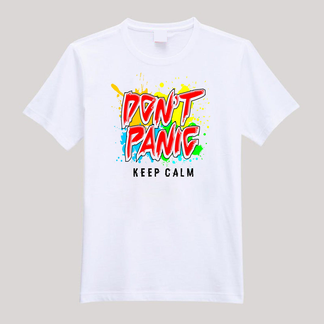T-Shirt For Men & Women don_tpanic8x8design Beautiful HD Print T Shirt