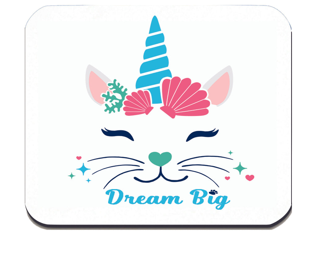 Mouse Pad Christmas Gift Dream Big Cat Laptop Computer Mouse Pad USA Mouse Pad