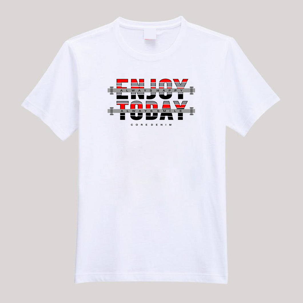 T-Shirt For Men or Women Enjoy Today Beautiful T shirts HD Print T Shirt