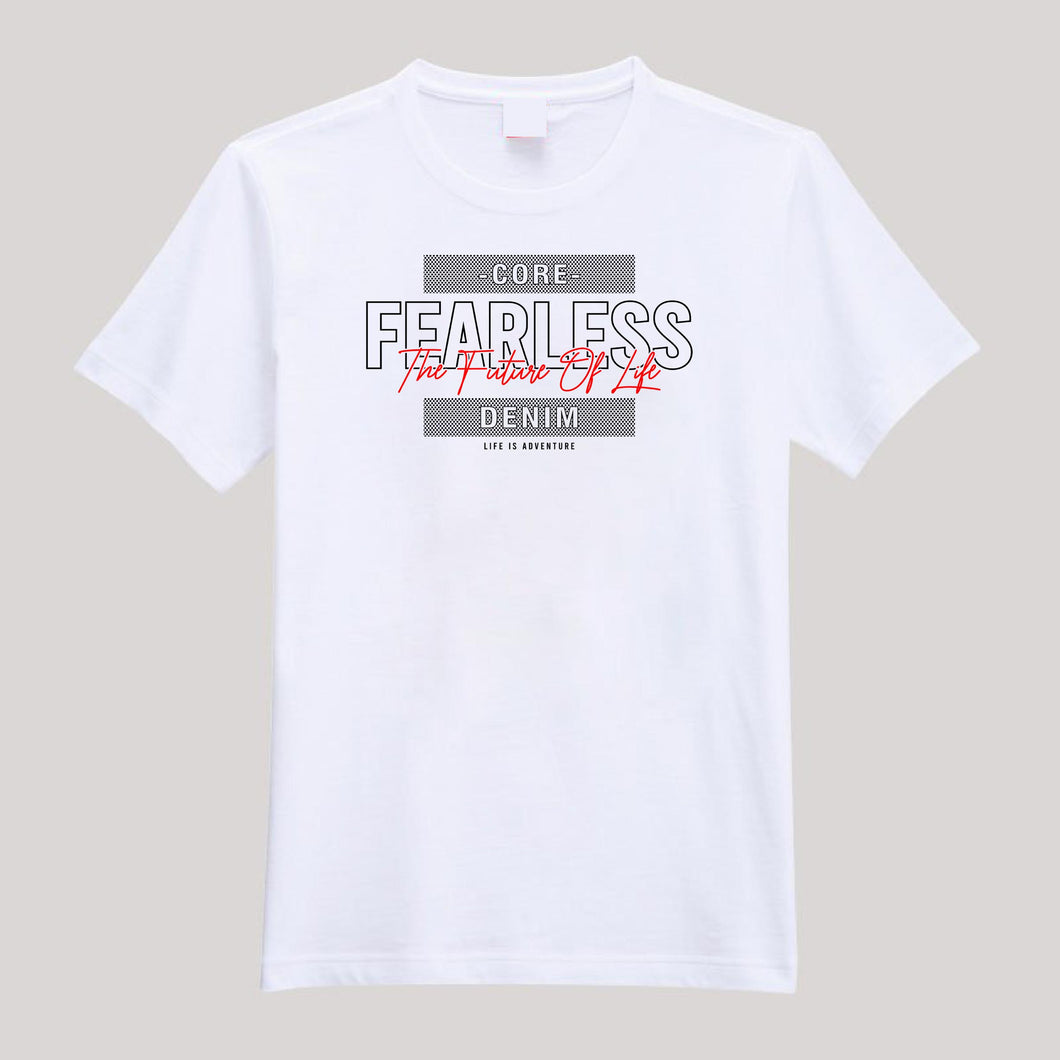 T-Shirt For Men or Women Fearless  Beautiful HD Print T Shirt