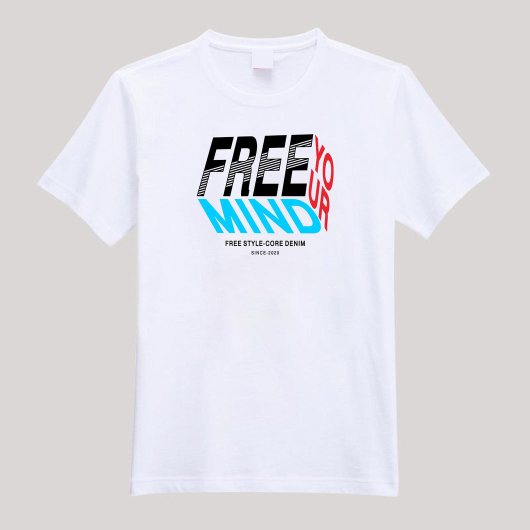 T-Shirt For Men or Women Free Mind Beautiful HD Print T Shirt