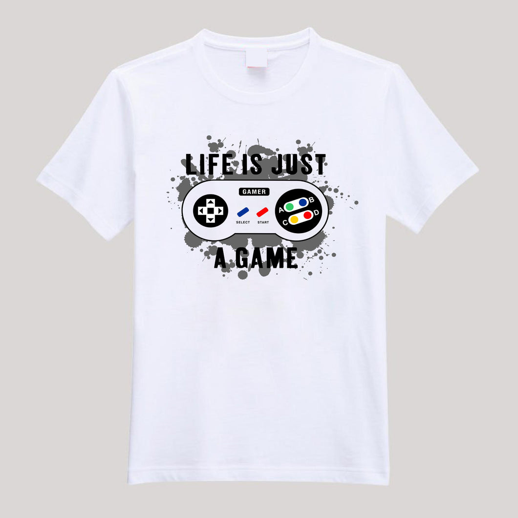 T-Shirt For Men & Women lifejustgame10.5x8design Beautiful HD Print T Shirt