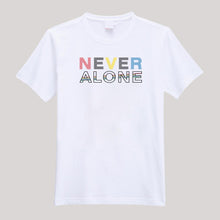 Load image into Gallery viewer, T-Shirt For Men or Women Never Alone Beautiful HD Print T Shirt

