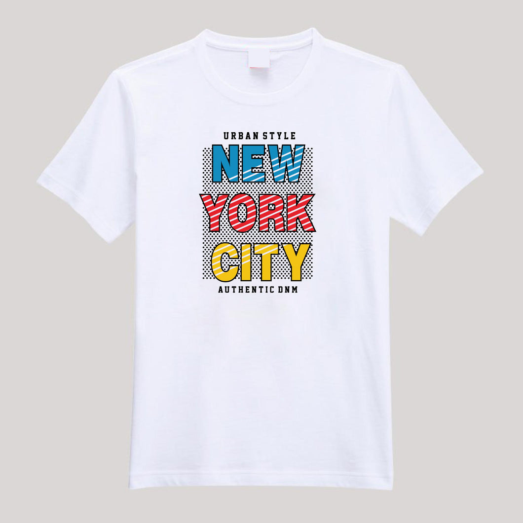 T-Shirt For Men or Women Urban Style NYC Beautiful HD Print T Shirt