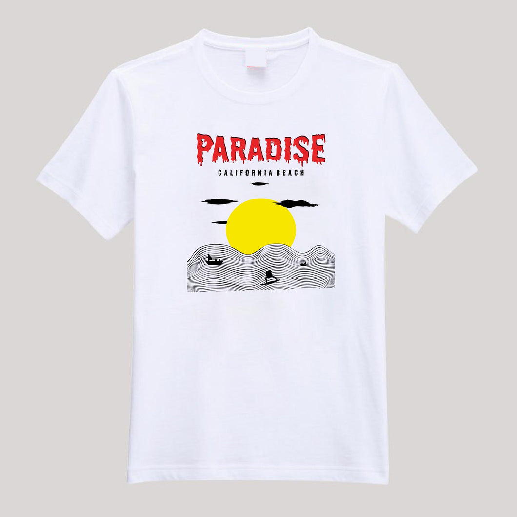 T-Shirt For Men & Women paradise8x9.5design Beautiful HD Print T Shirt