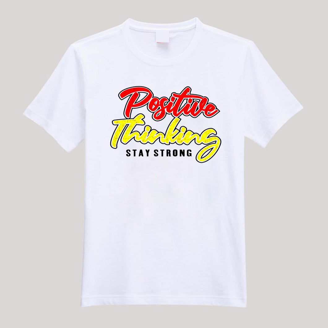 T-Shirt For Men & Women positivethinking10.5x8design Beautiful HD Print T Shirt