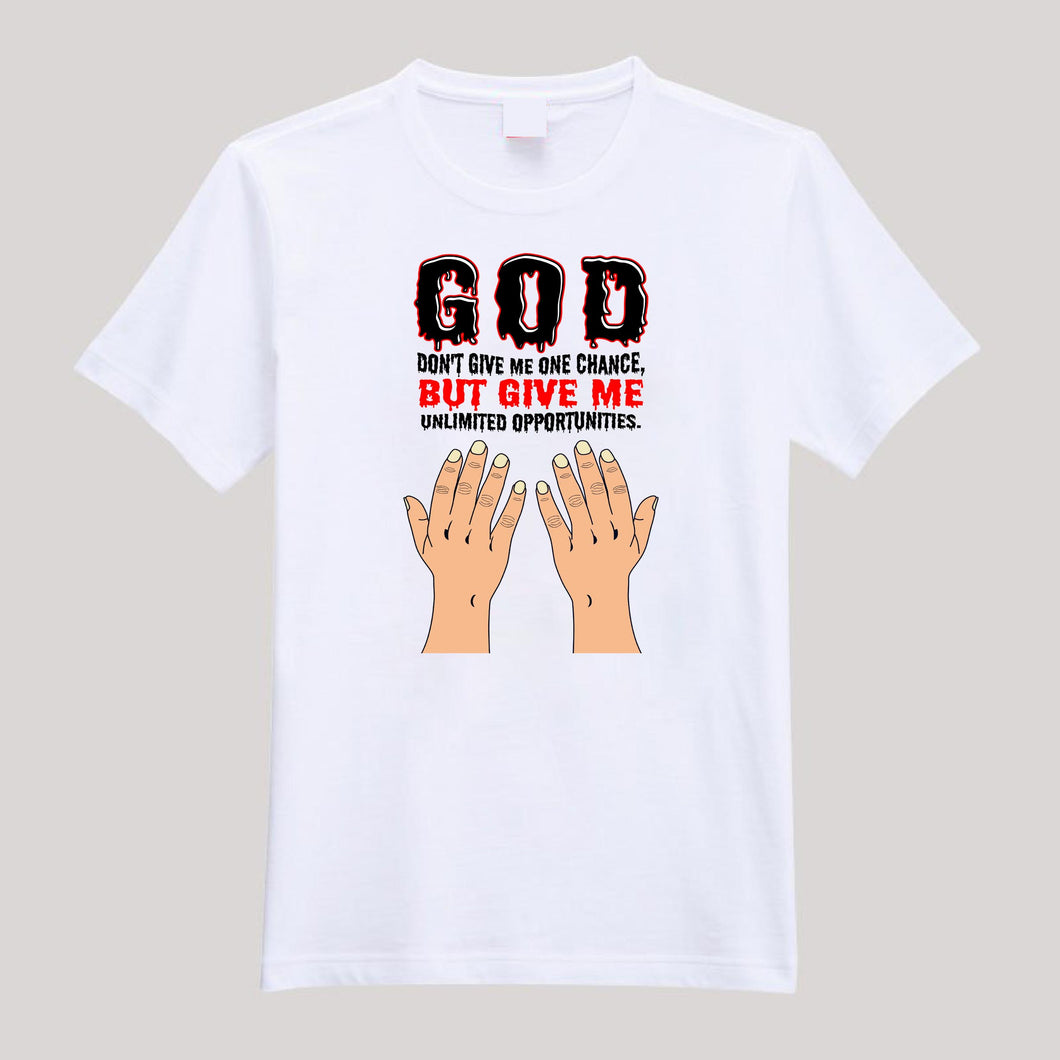 T-Shirt For Men & Women pray6x10.5design Beautiful HD Print T Shirt