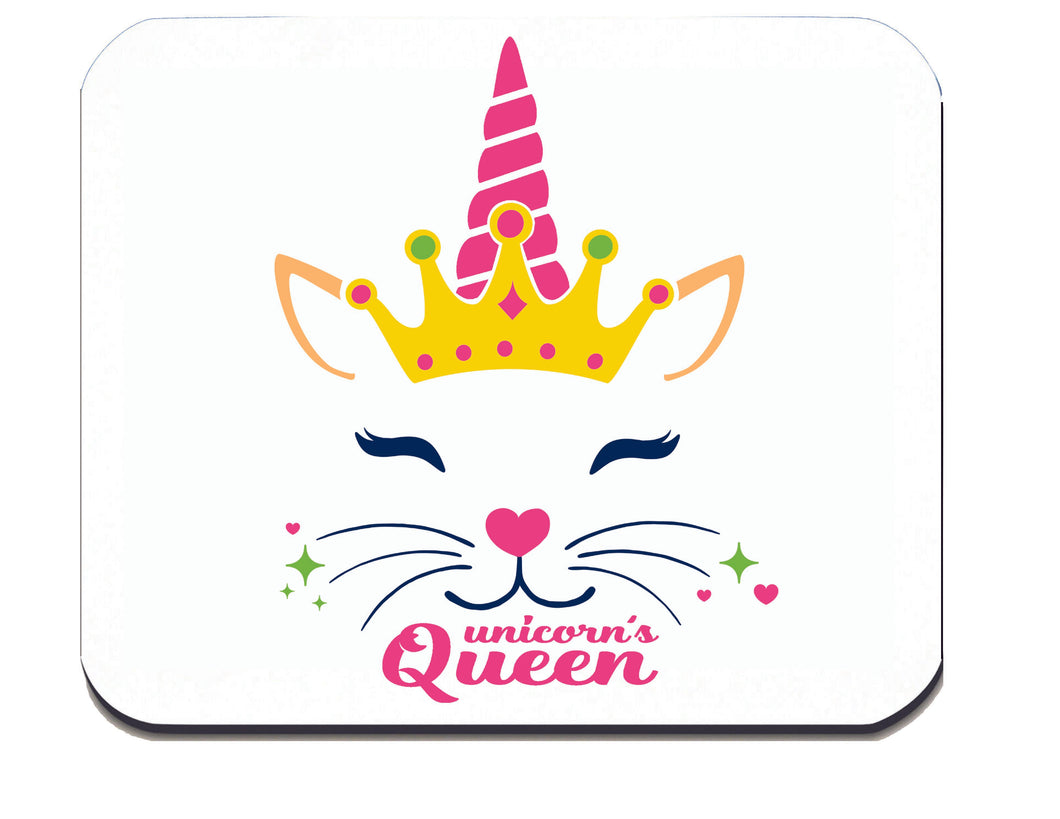 Mouse Pad Christmas Gift Queen Cat  Laptop Computer Mouse Pad