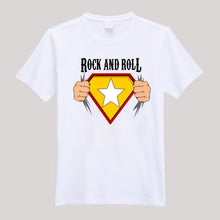 Load image into Gallery viewer, T-Shirt For Men &amp; Women rockandrollstar10.5x9design Beautiful HD Print T Shirt
