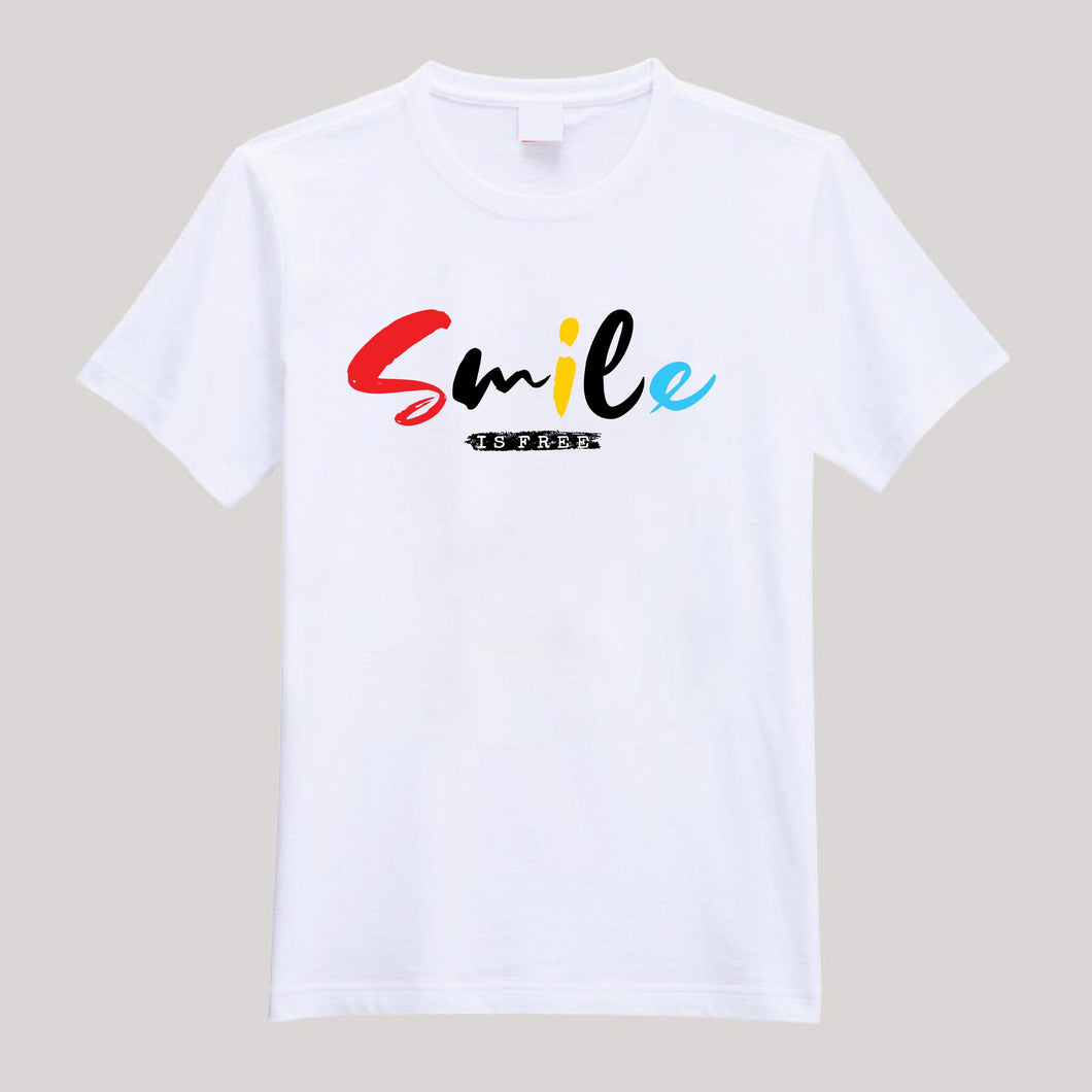 T-Shirt For Men or Women Smile Beautiful T Shirts HD Print T Shirt